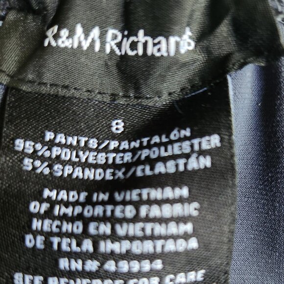 New 3 Piece Shimmery Long Sheer Scalloped Lace Jacket,  Lace TankTop & Pants Sz8 - Picture 16 of 16